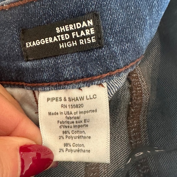 NWOT Veronica Beard Sheridan exaggerated flare high rise size 25 PRICE IS FIRM - Picture 13 of 13